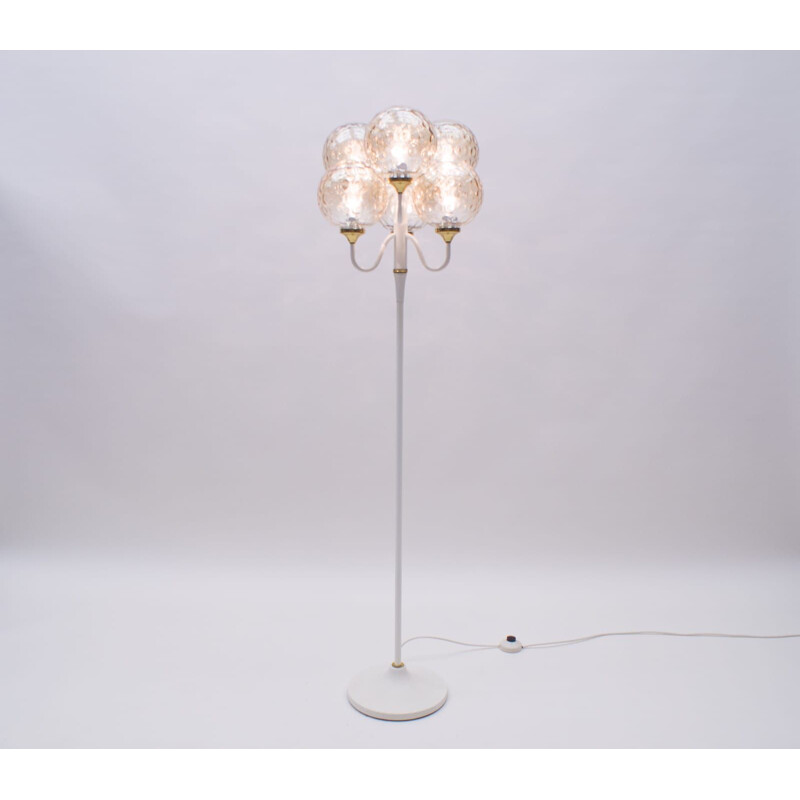 Vintage Sputnik floor lamp Hollywood Regency 1960