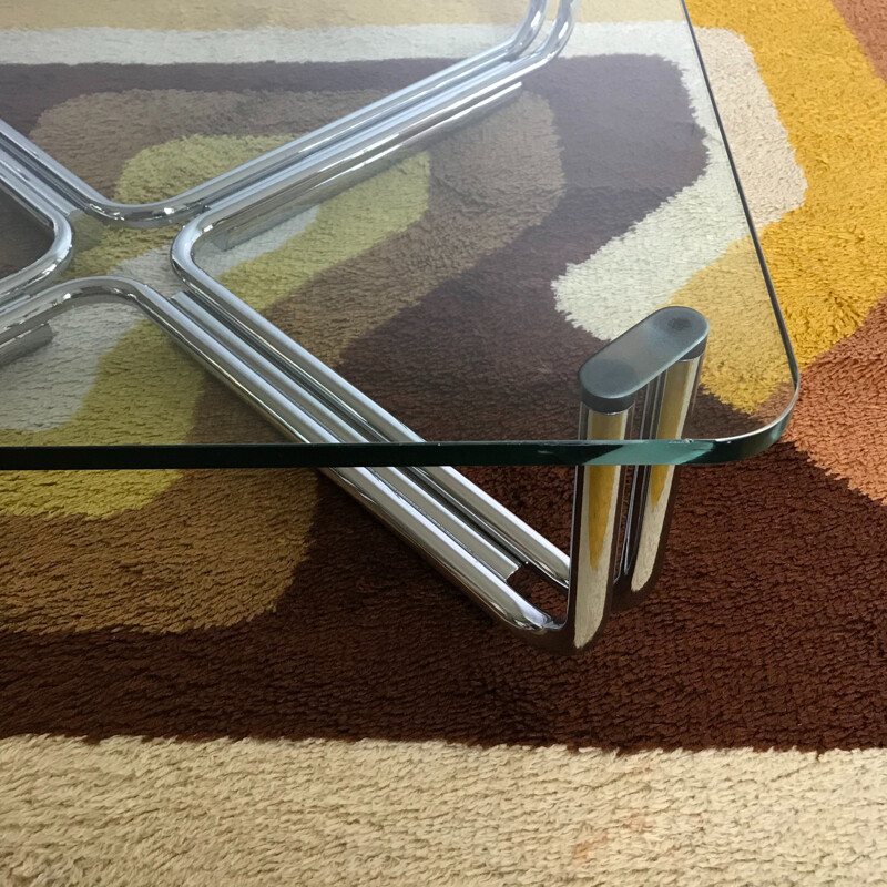 Vintage coffee table model 784 by Gianfranco Frattini for Cassina Italy 1969