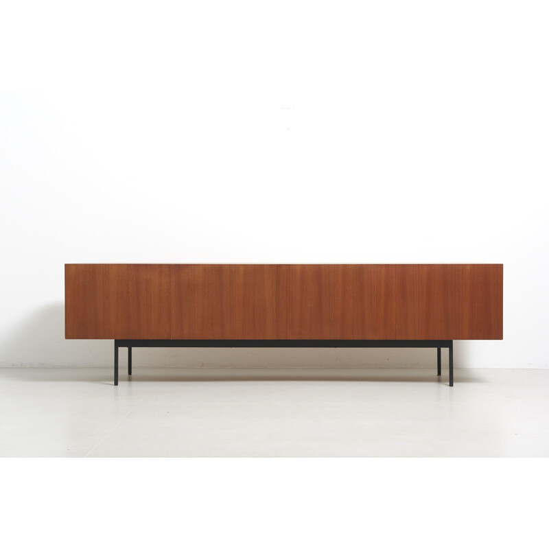 Vintage teak sideboard model B40 by Dieter Waeckerlin for Behr, Germany 1950