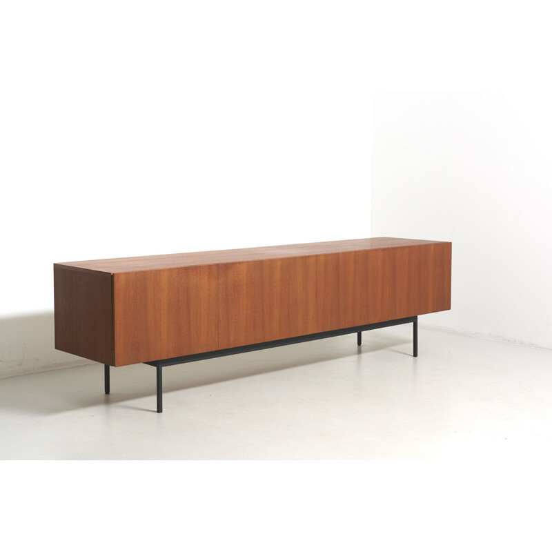 Vintage teak sideboard model B40 by Dieter Waeckerlin for Behr, Germany 1950