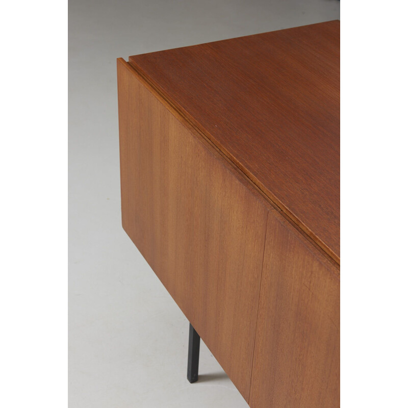 Vintage teak sideboard model B40 by Dieter Waeckerlin for Behr, Germany 1950