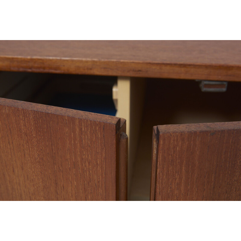 Vintage teak sideboard model B40 by Dieter Waeckerlin for Behr, Germany 1950