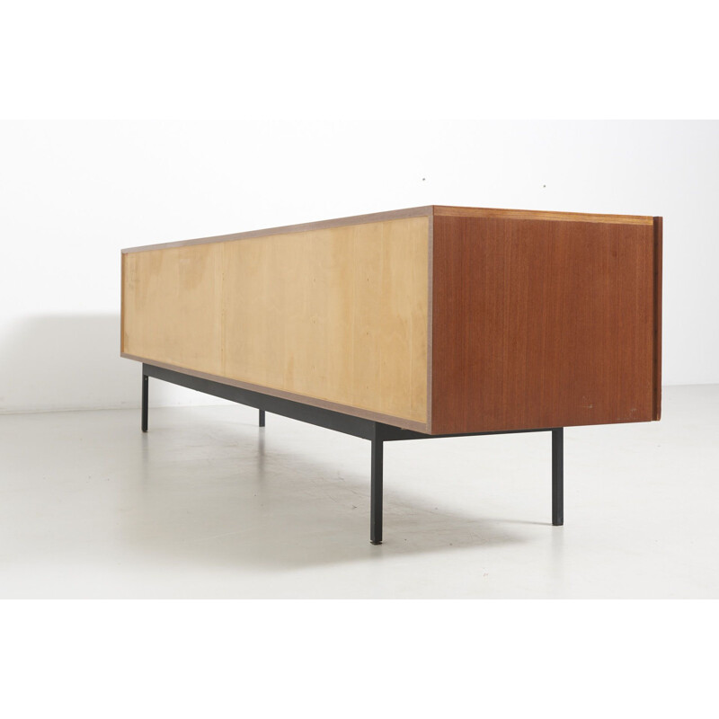 Vintage teak sideboard model B40 by Dieter Waeckerlin for Behr, Germany 1950