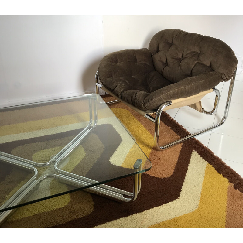 Vintage coffee table model 784 by Gianfranco Frattini for Cassina Italy 1969