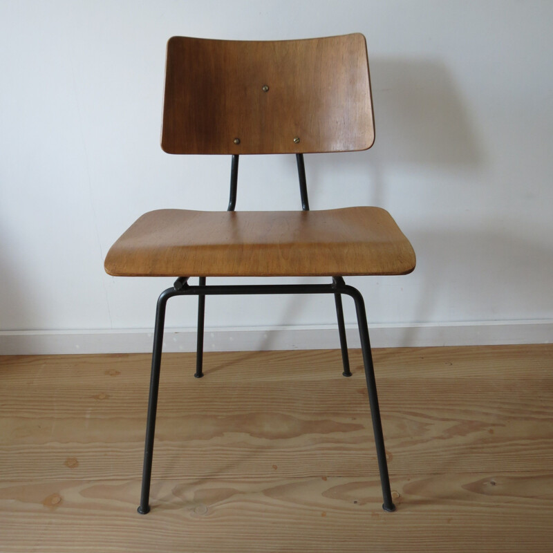 Vintage Festival Hall Chair model 661D by Robin Day for Hille 1950s