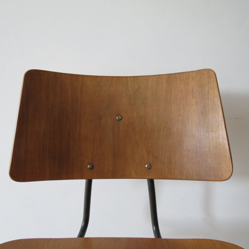 Vintage Festival Hall Chair model 661D by Robin Day for Hille 1950s