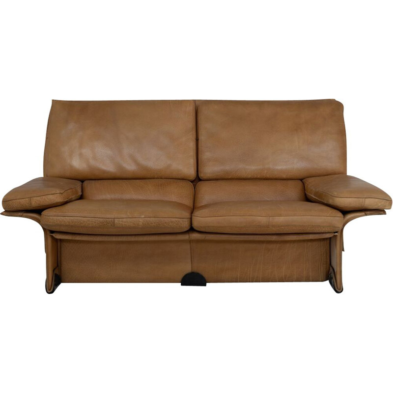 Vintage Leather sofa Brunati Albatros