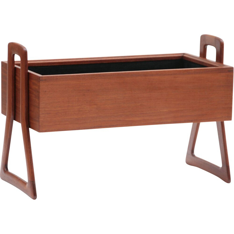 Vintage teak planter or planter, Scandinavian 1960