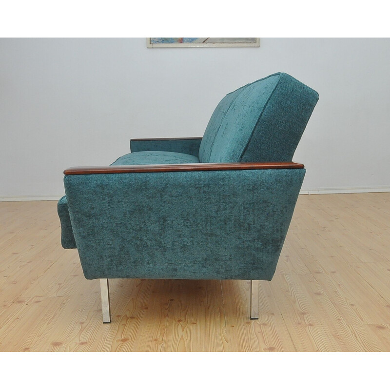Vintage 3-seater folding sofa 1960