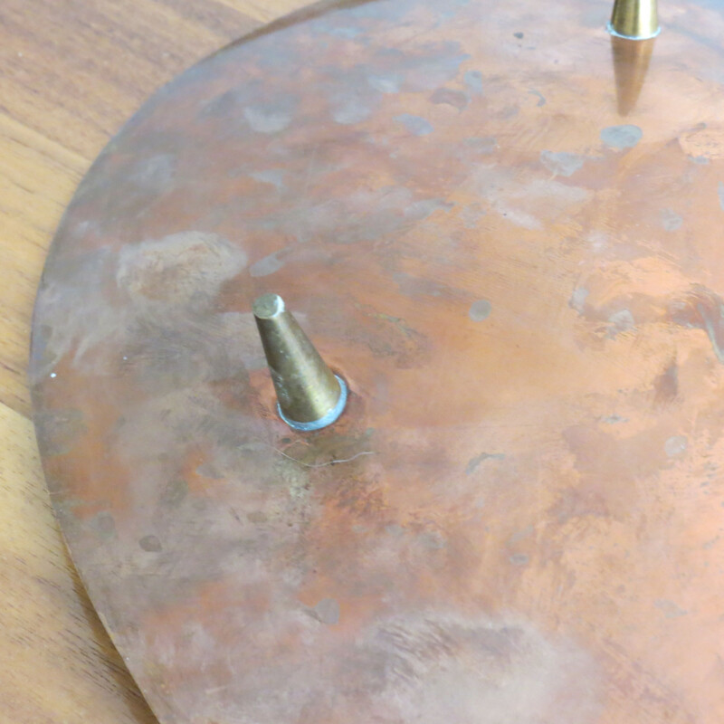 Vintage Copper Bowl By Einar Dragsted Denmark 1960s