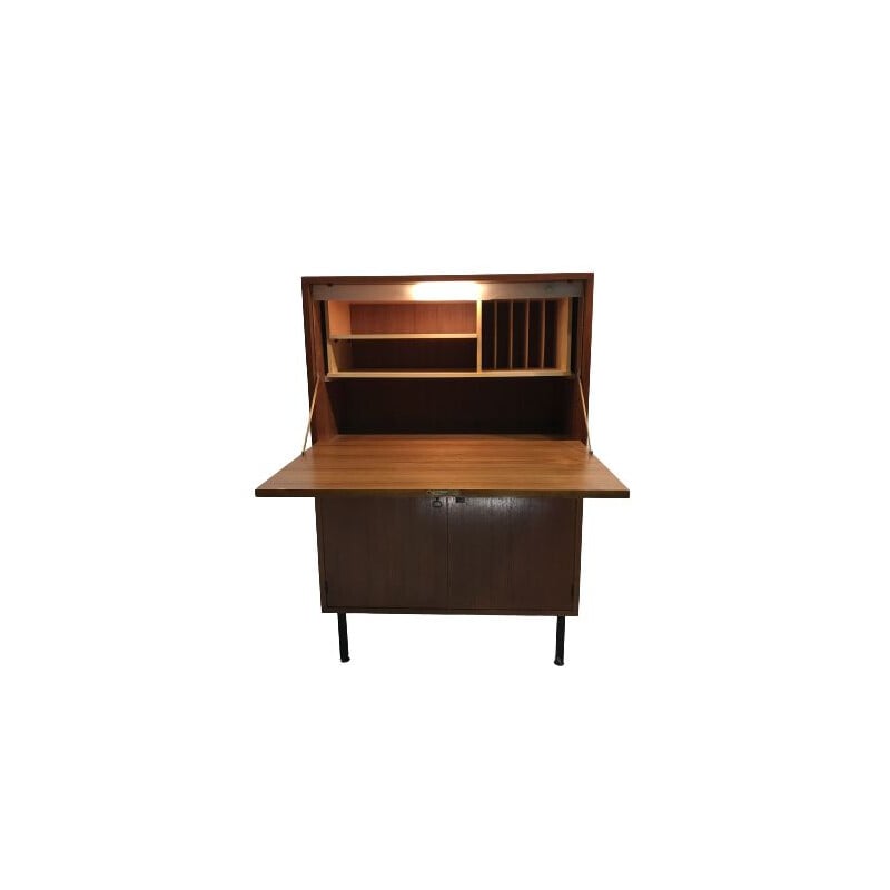 Vintage Scandinavian teak buffet-secretary