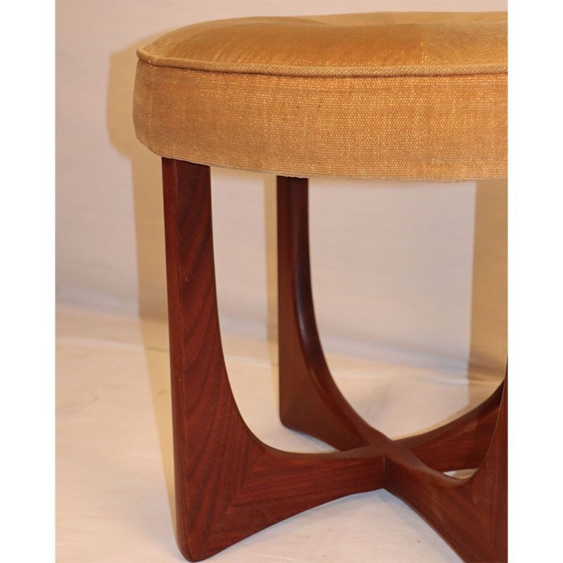 Tabouret vintage G Plan en teck scandinave 1960