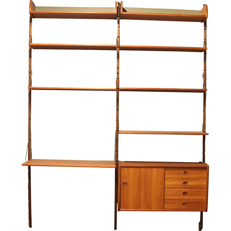 Vintage wall unit by John Texmon Norway 1960