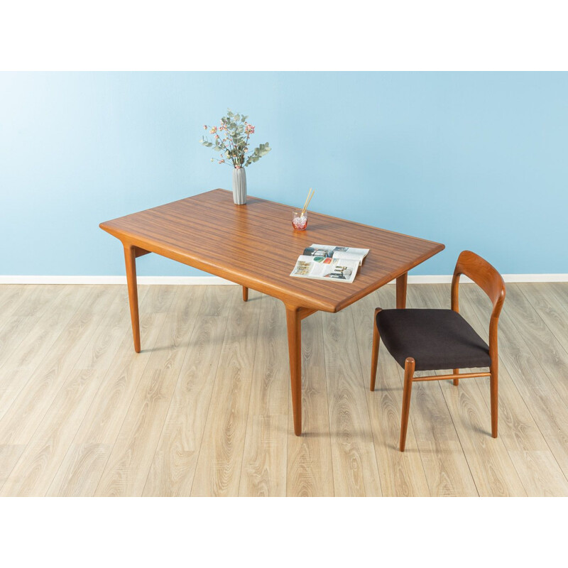 Vintage teak Dining Table,  Nils Moller 1960s 