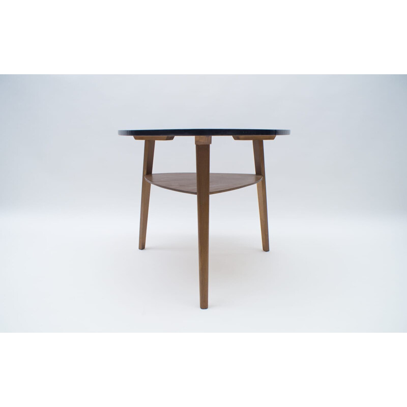 Mid-Century Side Table with Storage, German 1950s