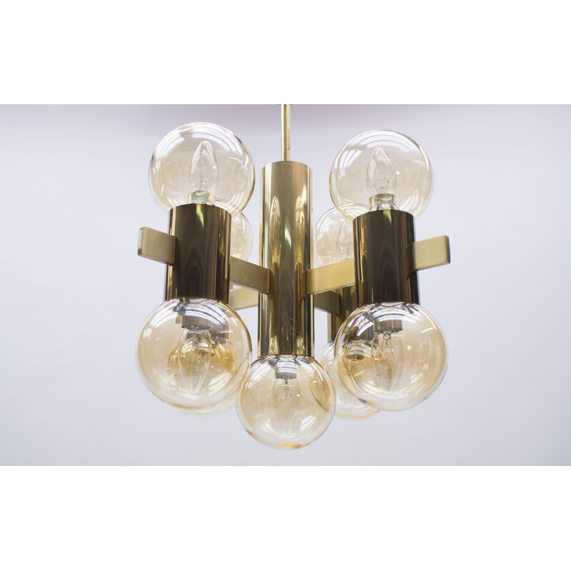 Vintage spoutnik ceiling light por Hans-Agne Jakobsson AB Markaryd, 1960.