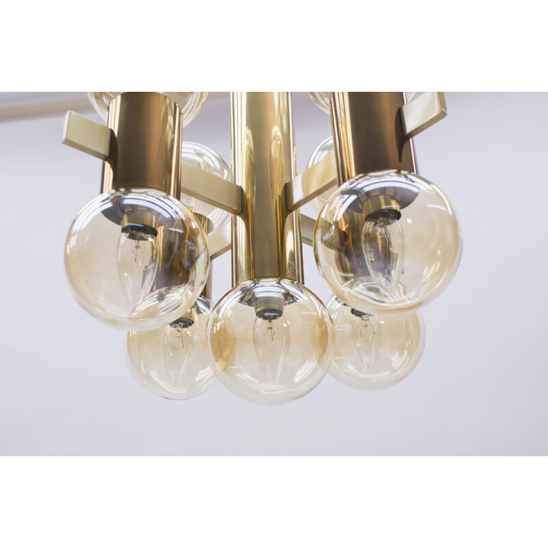 Vintage spoutnik ceiling light por Hans-Agne Jakobsson AB Markaryd, 1960.