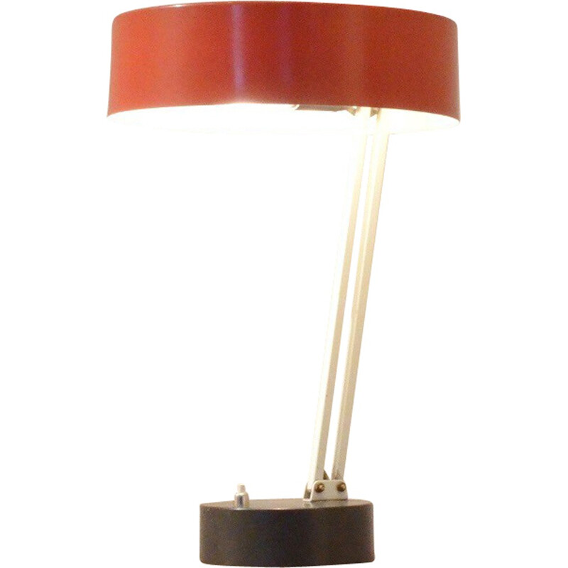 Hala Zeist industrial desk lamp, H. BUSQUET - 1950s