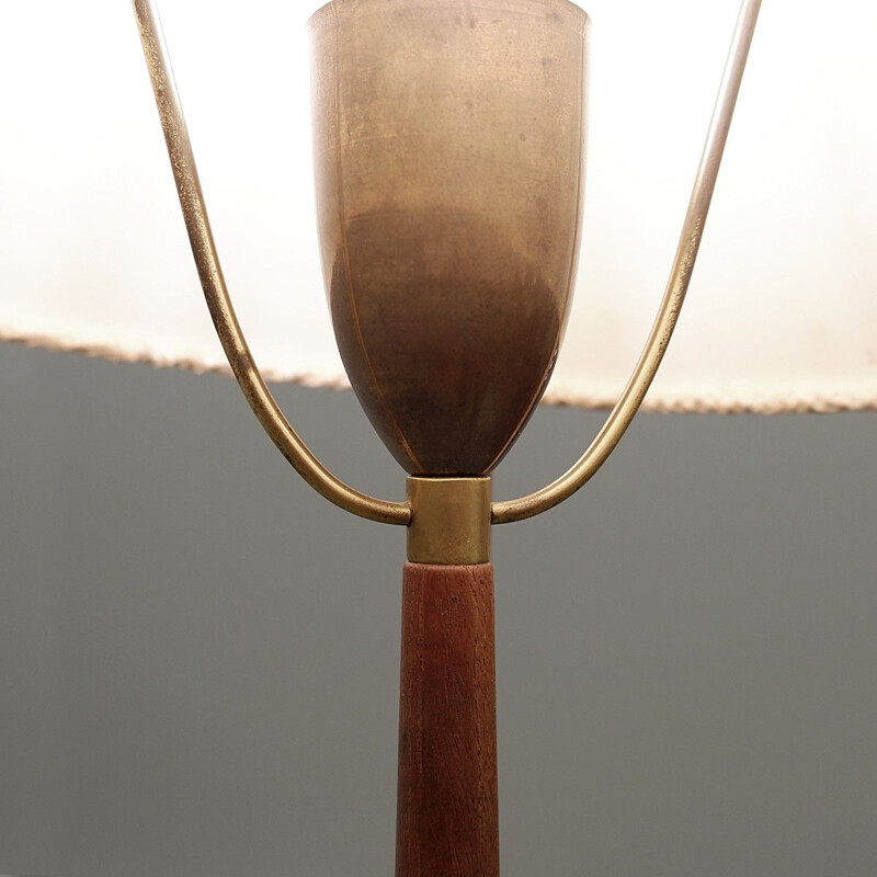 Vintage floor lamp Kalmar 'Dornstab' J.T. Austria 1947