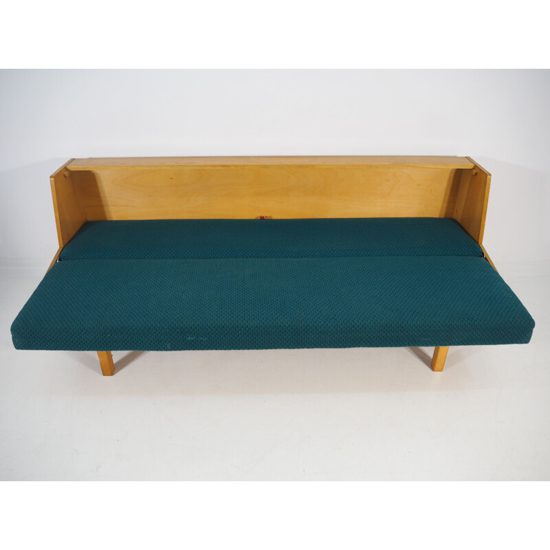 Pair of Vintage Sofa, Armchairs, Table Set from Tatra, 1970s