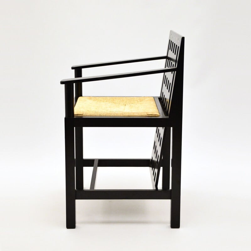 Ensemble de 4 chaises Ds3 vintage par Charles Rennie Mackintosh pour Cassina, 1975