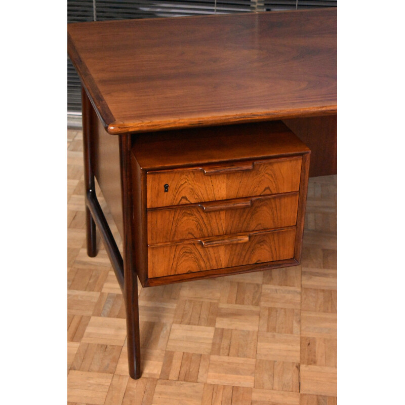 Vintage Model 75 Rosewood Desk Gunni Omann