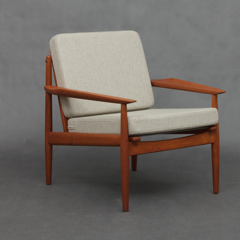 Mid-century Glostrup easy chair, Arne VODDER - 1960s