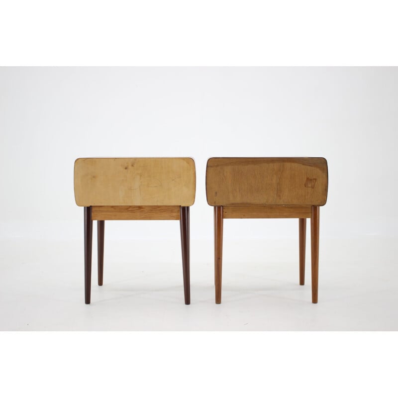 Pair of vintage Bedside Tables Johannes Andersen 1960s