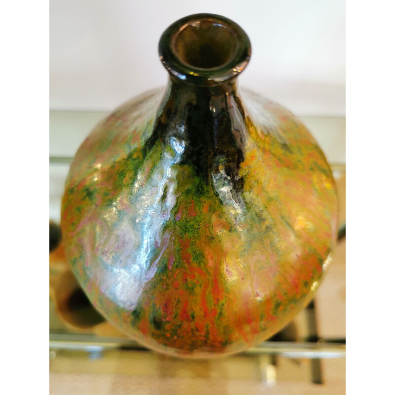 Vase vintage goutte céramique Ange