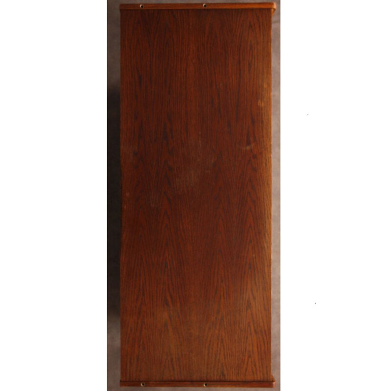 Vintage oak chest of drawers, model U-452 by Jiri Jiroutek, 1960
