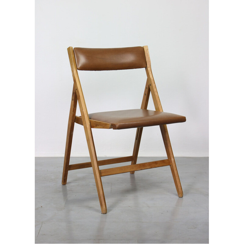 Vintage Folding Eden Chair by Gio Ponti