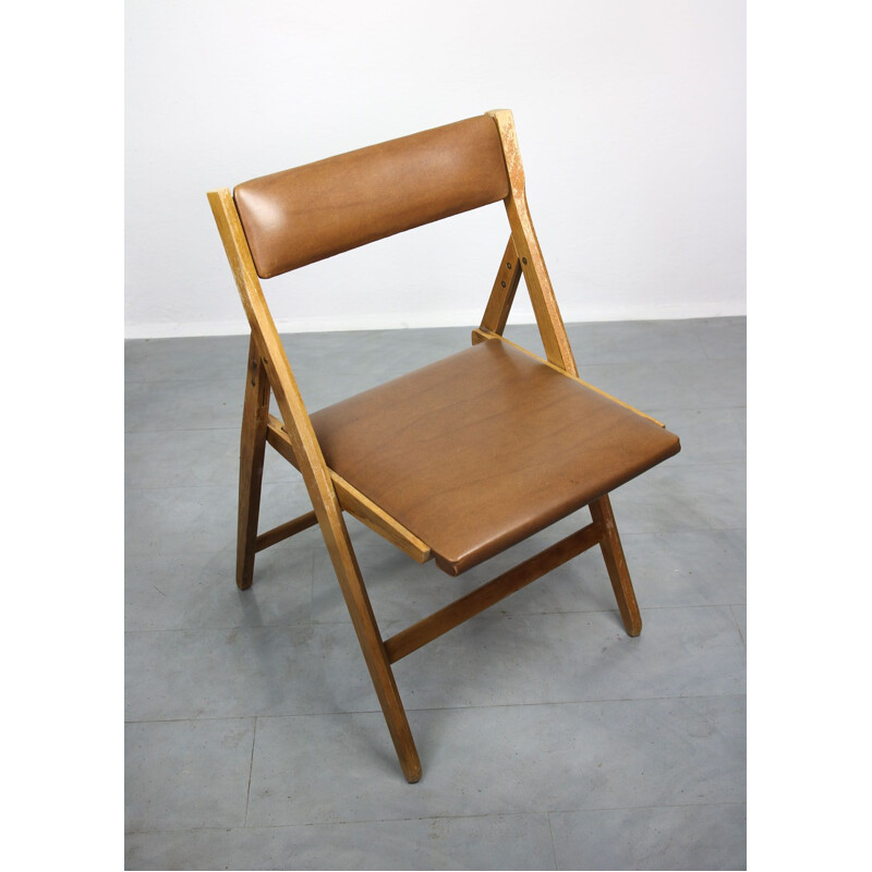 Vintage Folding Eden Chair by Gio Ponti