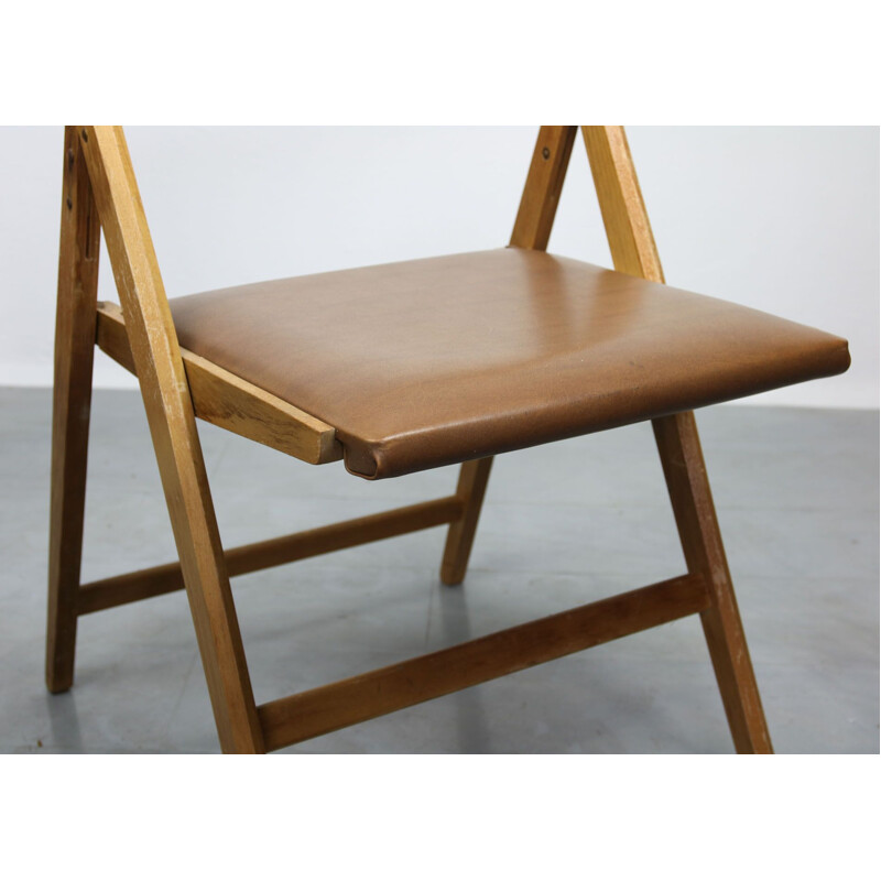 Vintage Folding Eden Chair by Gio Ponti