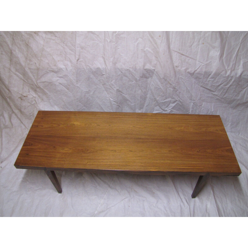 Danish rosewood coffee table by Severin Hansen, 1960