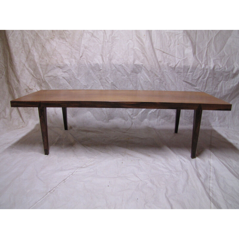 Danish rosewood coffee table by Severin Hansen, 1960