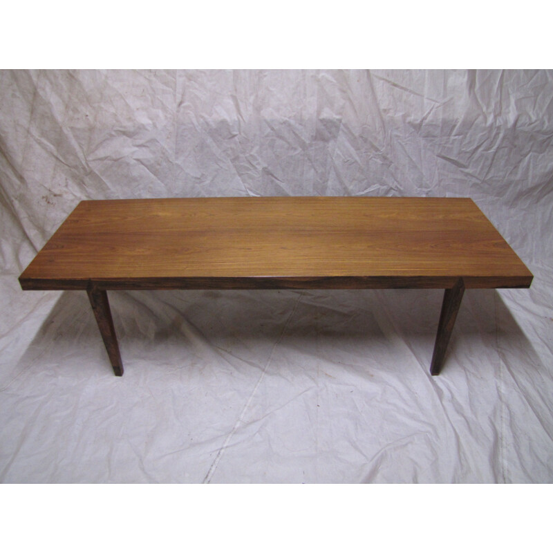 Danish rosewood coffee table by Severin Hansen, 1960