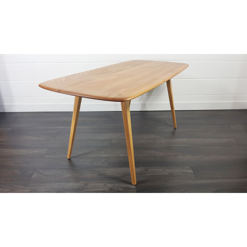 Vintage Dining Table, Ercol Plank 1960s