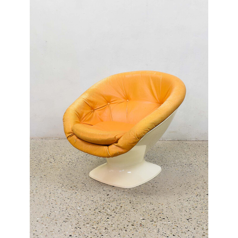 Vintage Club Chair by Raphaël Raffel Space Age