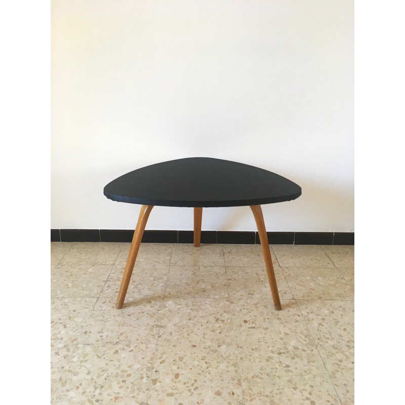 Vintage coffee table Bow-Wood 1950