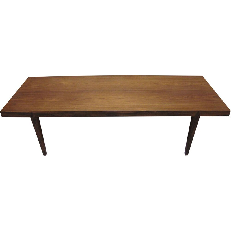 Danish rosewood coffee table by Severin Hansen, 1960