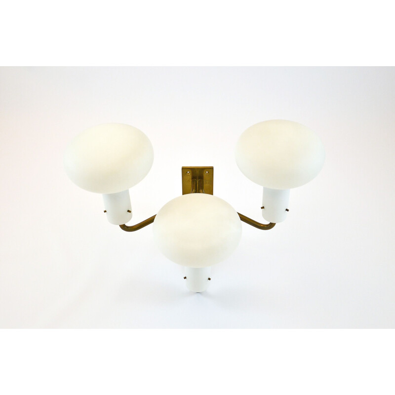 Set of 5 vintage Lp12A sconces by Ignazio Gardella for Azucena, 1959