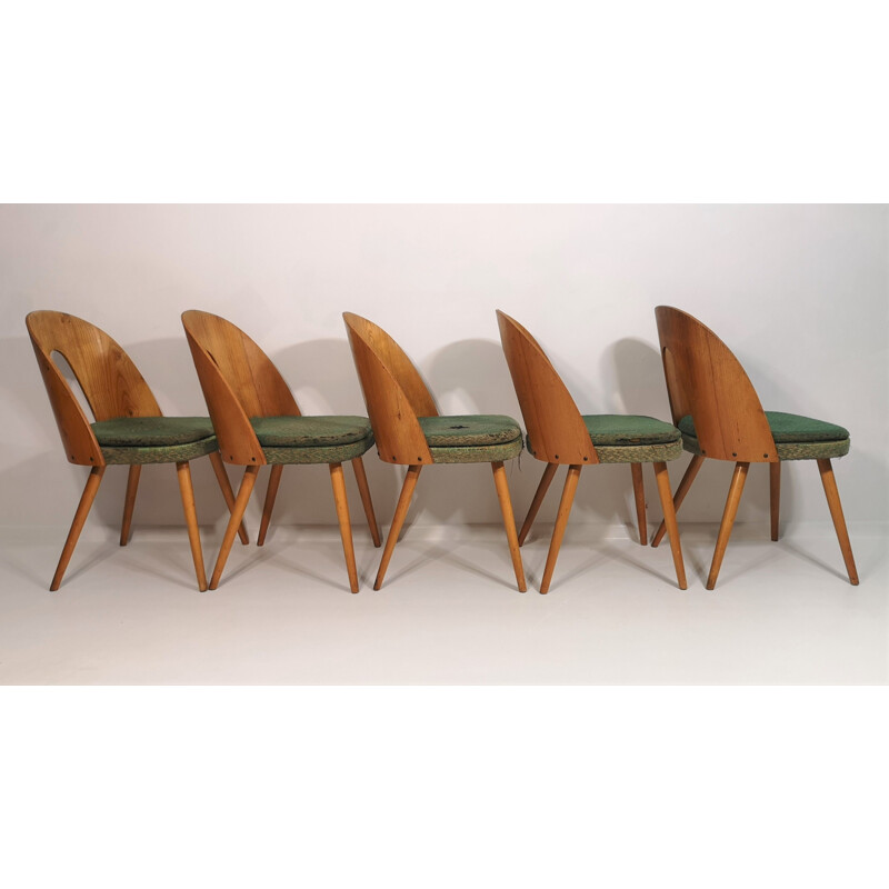 Set of 4 vintage Dining Chairs by Antonín Šuman, 1960s