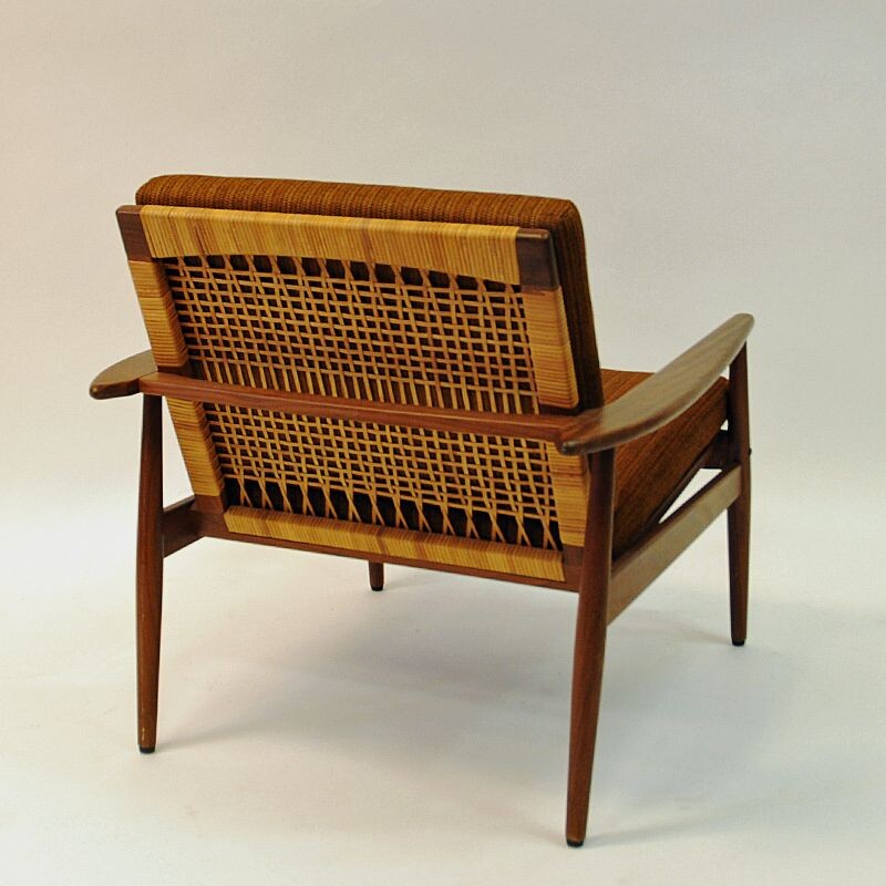 Vintage armchair by Hans Olsen for Juul Kristensen, Dane 1960