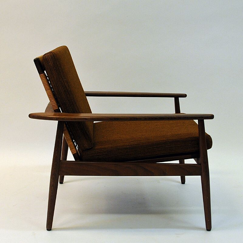 Vintage armchair by Hans Olsen for Juul Kristensen, Dane 1960