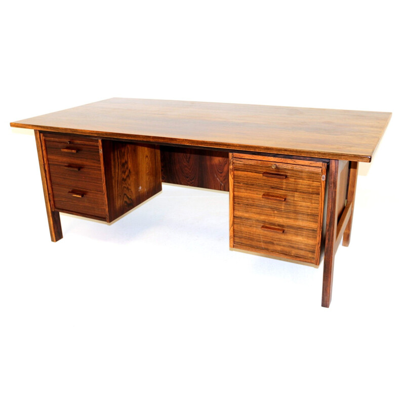 Bureau vintage en palissandre, Danemark 1960