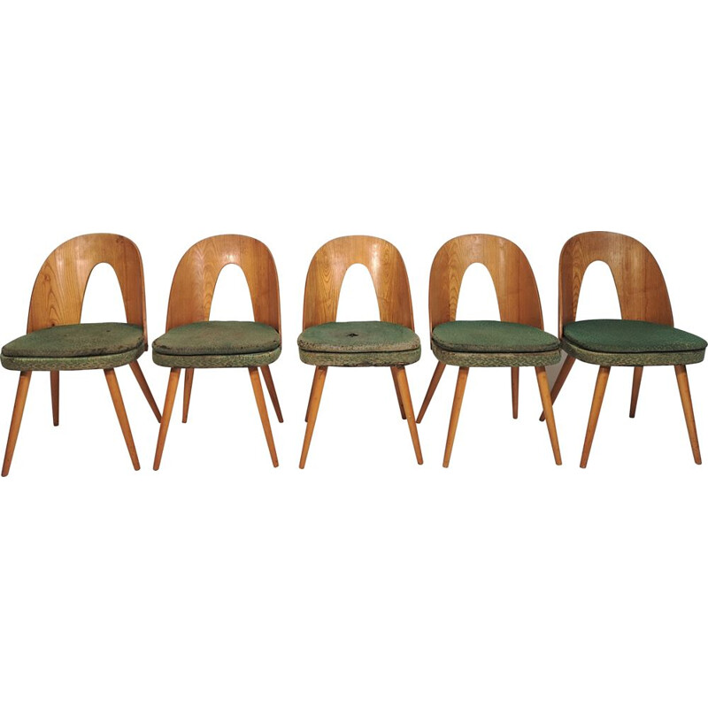 Set of 4 vintage Dining Chairs by Antonín Šuman, 1960s