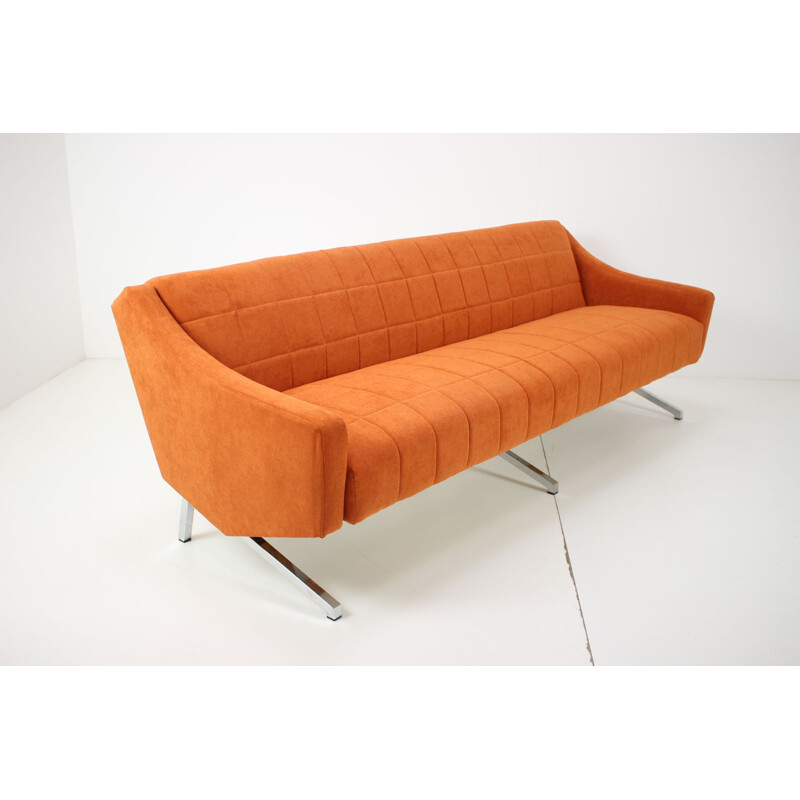 Vintage 3-seather sofa, Italian 1970s