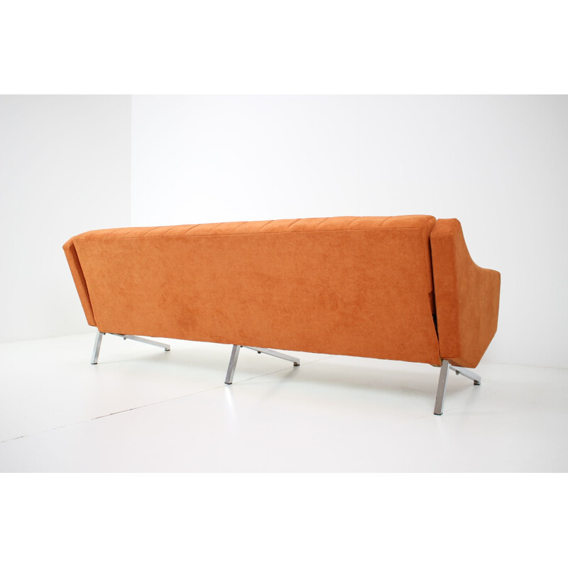 Vintage 3-seather sofa, Italian 1970s