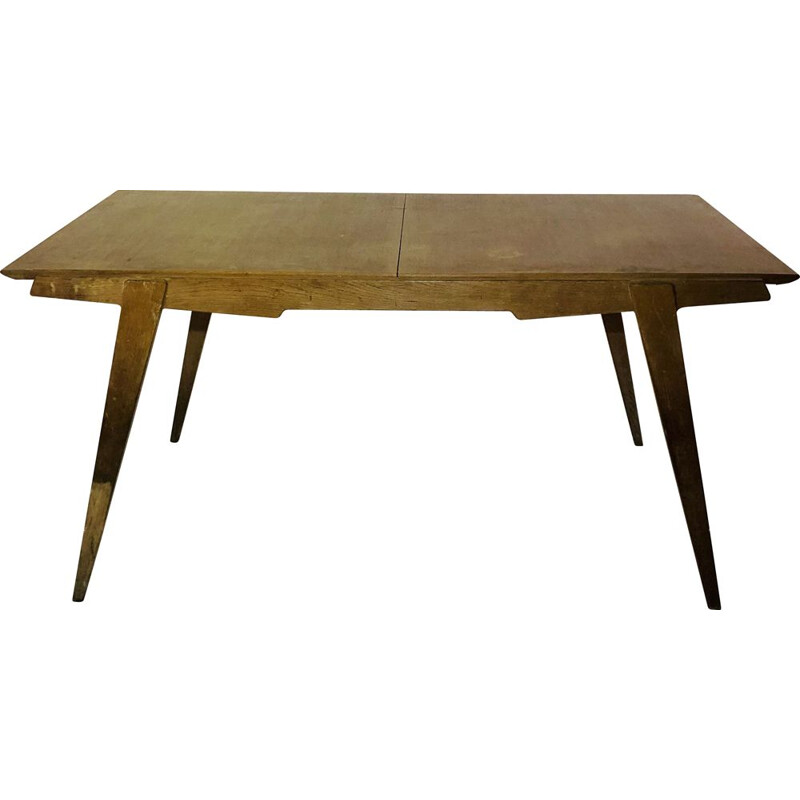 Vintage wooden table Guermonprez