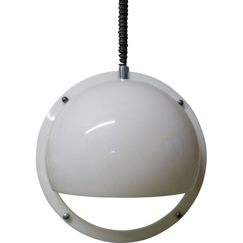 Vintage adjustable pendant lamp by Harvey Guzzini for Guzzini 1970
